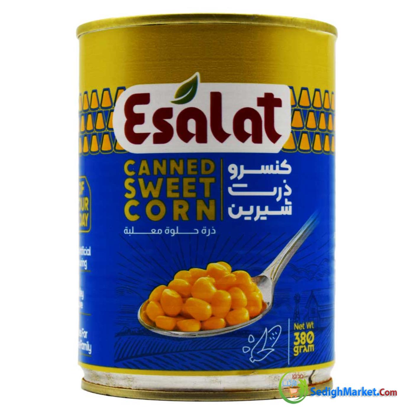 کنسرو ذرت 380گ اصالت