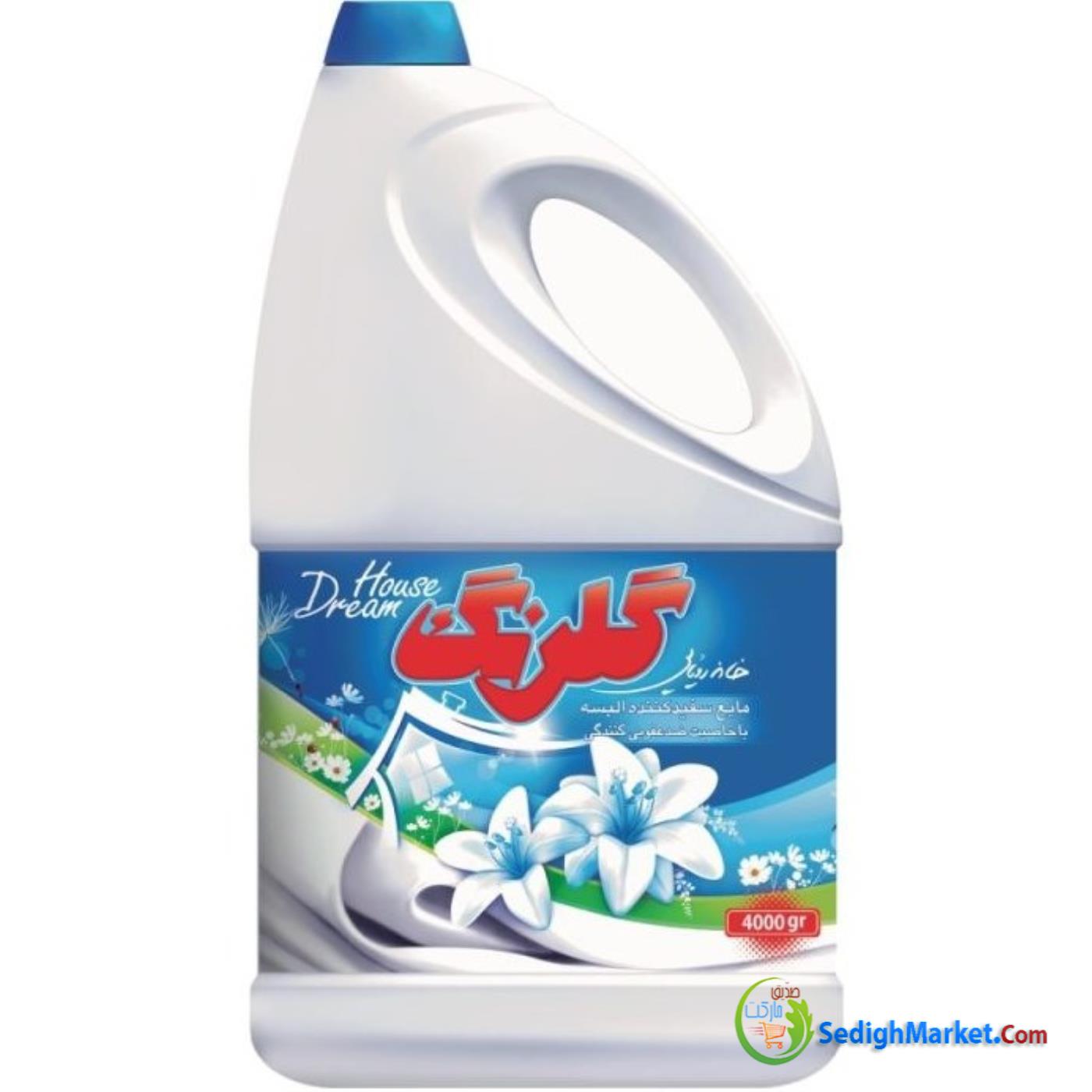 سفیدکننده معطر 4ل گلرنگ