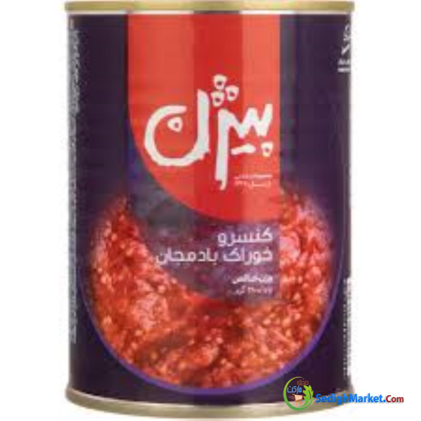 کنسرو بادمجان 380گ بیژن
