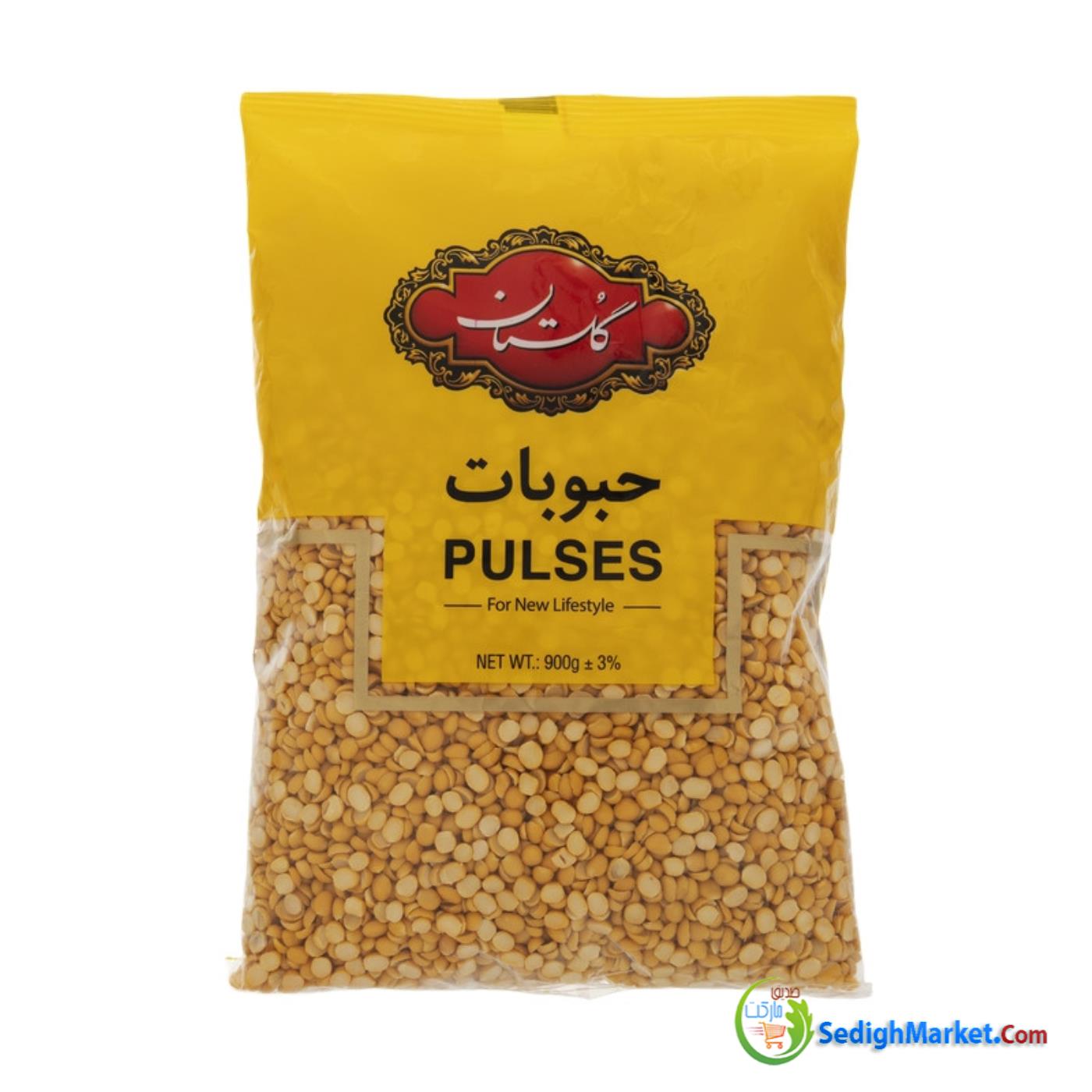 لپه درشت 900گ گلستان