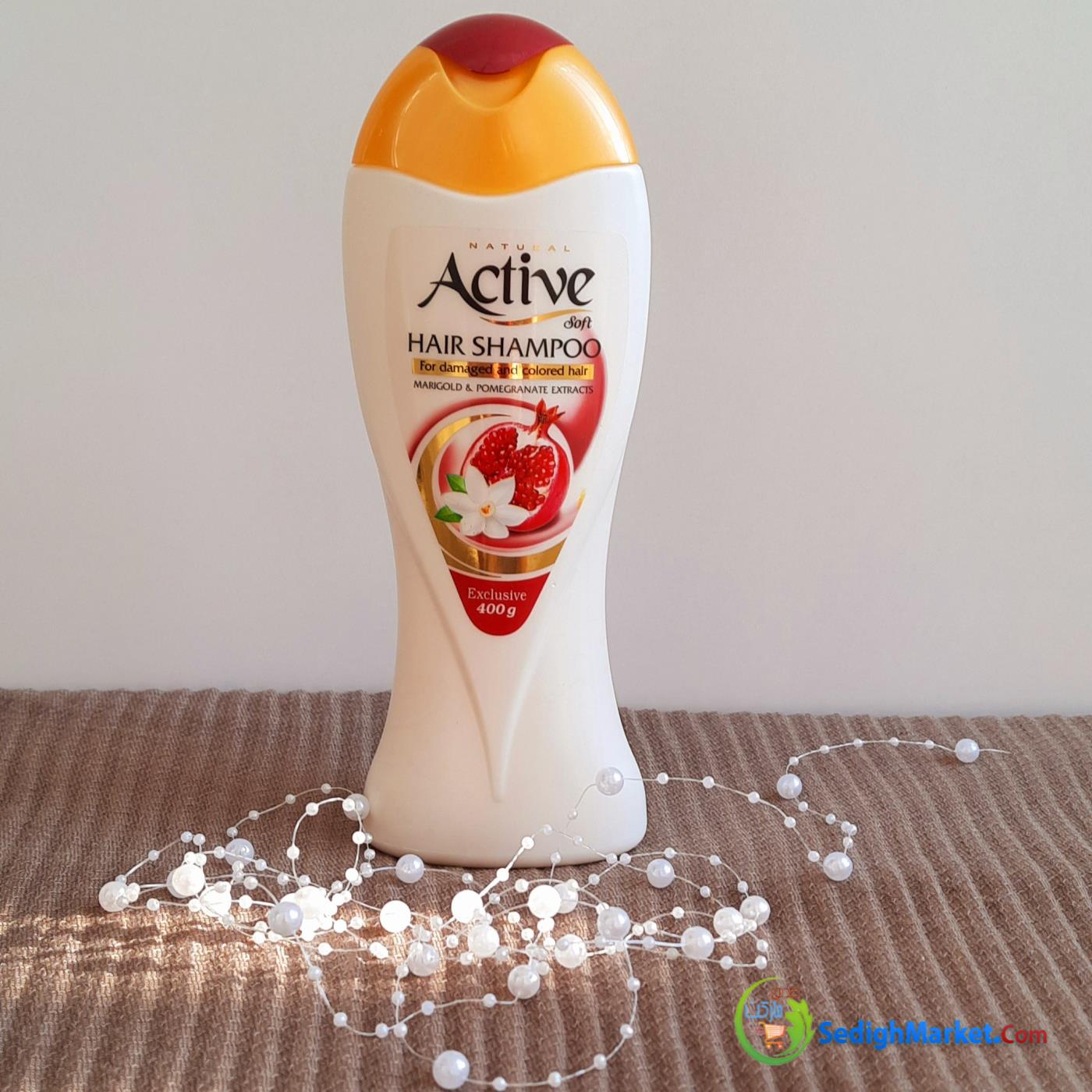 شامپو موهای رنگ شده 350گ اکتیو