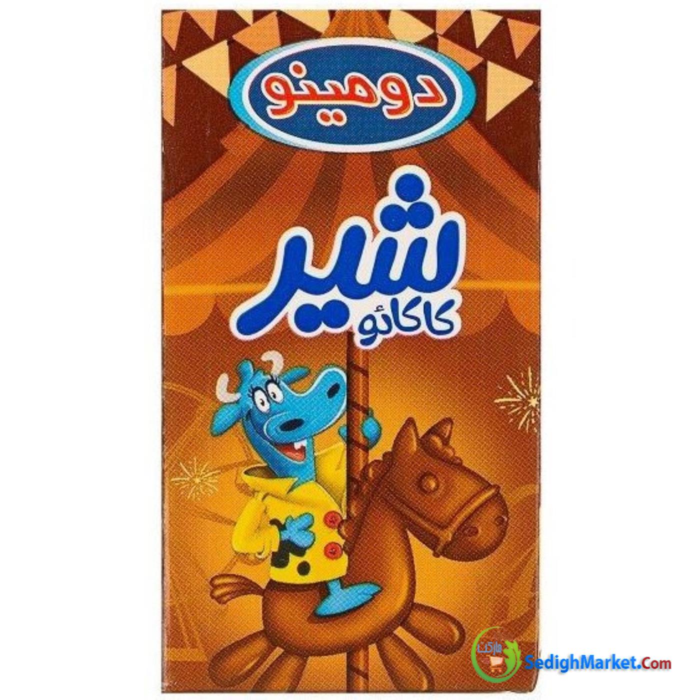شیر کاکائو 125م دومینو