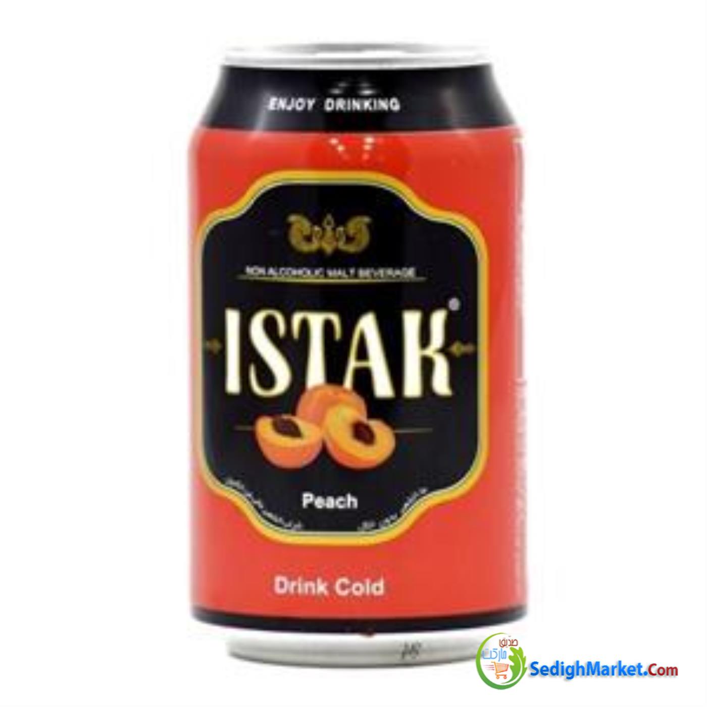 دلستر قوطی هلو ایستک 
